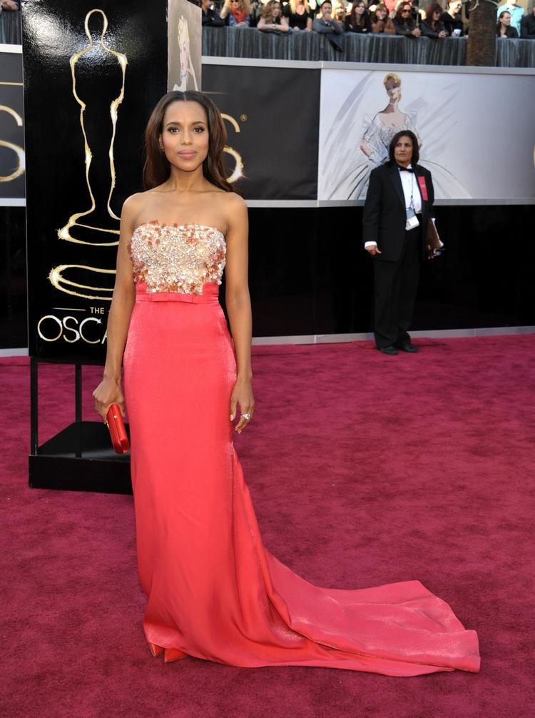 Kerry Washington på den røde løber. Den 36-årige skuespiller spiller med i Tarantinos 'Django Unchained'. 