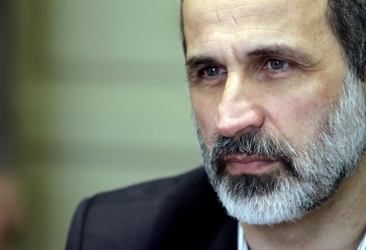 Samarbejde. Oppositionsleder Mouaz al-Khatib har endnu ikke hørt fra Syriens regime om fredsforhandlinger. 