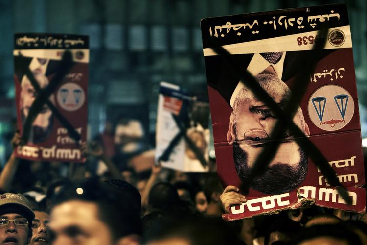 Uro. Demonstranter har adskillige gange protesteret mod præsident Mohammed Morsi 