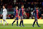 Nedtur. Barcelona er ude af den spanske pokalturnering efter nederlaget til ærkerivalerne fra Real Madrid. 