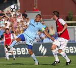 fairplay. Randers FC fik en fin start på Europa League, da holdet var med via en fairplayplads. Her sejrer Randers med 4-0 over Linfield fra Nordirland, men siden blev det ikke til så mange point. 