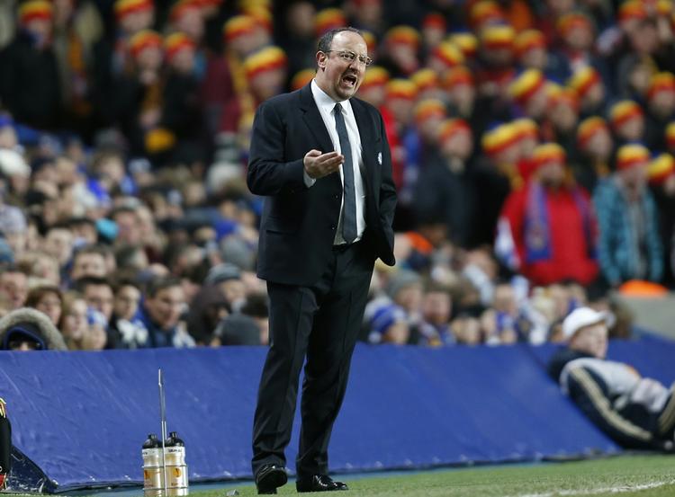 'Uønsket'. Rafael Benitez har et særdeles anstrengt forhold til Chelseas fans. Det skyldes, at Benitez har en fortid som manager i Liverpool. 