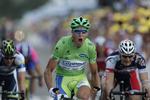 spurtkonge. Slovakken Peter Sagan i den grønne sprintertrøje i Tour de France sidste år. 