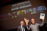 Vinder. Tidligere i dag modtog Jacob Ehrbahn den fornemme hæder af at være Årets Pressefotograf i Danmark. 