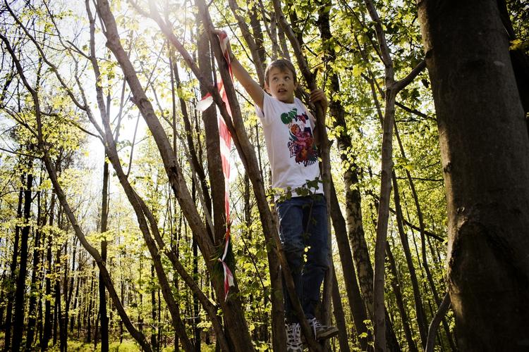 fritime. Drenge har især brug for mere undervisning i det fri, mener KL og centerleder Niels Egelund. Som her, hvor elever på Syvstjerneskolen i Værløse er i skoven, hvor fagene dansk, matematik og historie kombineres. (arkivfoto) 