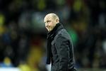 Nederlag. Brøndby har nu tabt halvdelen af hjemmekampene i denne Superligasæson, men Auri Skarbalius bevarer optimismen. 