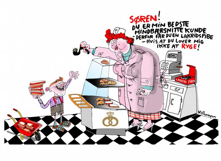 Tegning: JØRN VILLUMSEN 