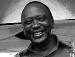 Favorit.. Uhuru Kenyatta er søn af den afdøde landsfader Jomo Kenyatta. 