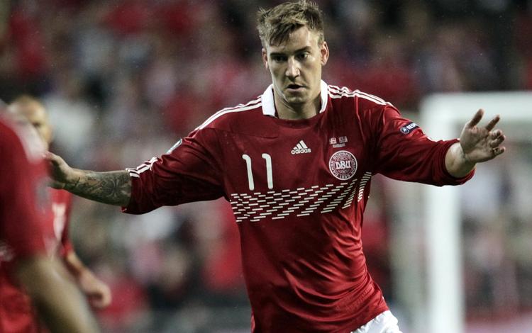 Spritbilist. Nicklas Bendtner blev snuppet i en spirituskontrol i Indre By. 
