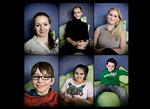 Elever. Emilie Pedersen, Andreas Søgård Gabel og Amanda Andreasen går i 9.a.Jonas Nielsen, Malia Nordal og Gustav Bagger går i 4.b. 
