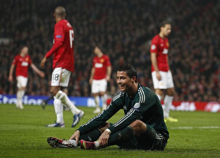 Respekt. Jeg var glad indeni, siger Christiano Ronaldo, som holdt sin fejring på et meget roligt niveau. 