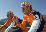 Snydepelse. Her træner Michael Rasmussen og Michael Boogerd sammen i 2007, mens alt stadig var fryd og gammen. Nu er korthuset væltet, og Boogerd indrømmer nu også at have været med på dopingvognen. 