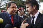 Venner. Den amerikanske skuespiller Sean Penn har reageret på Chavez' død med ordene: »Jeg mistede en ven, som jeg var velsignet med«. 