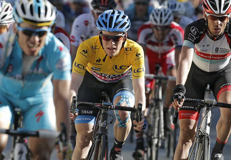 FRONTMAND. Amerikanske Andrew Talansky er stadig manden i front i Paris-Nice. 