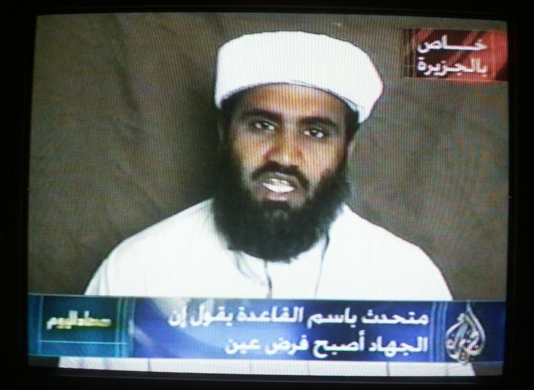 FANGET. Al-Qaedas talsmand og Bin Ladens svigersøn, Suleiman Abu Ghaith, er nu i amerikanske myndigheders varetægt. 