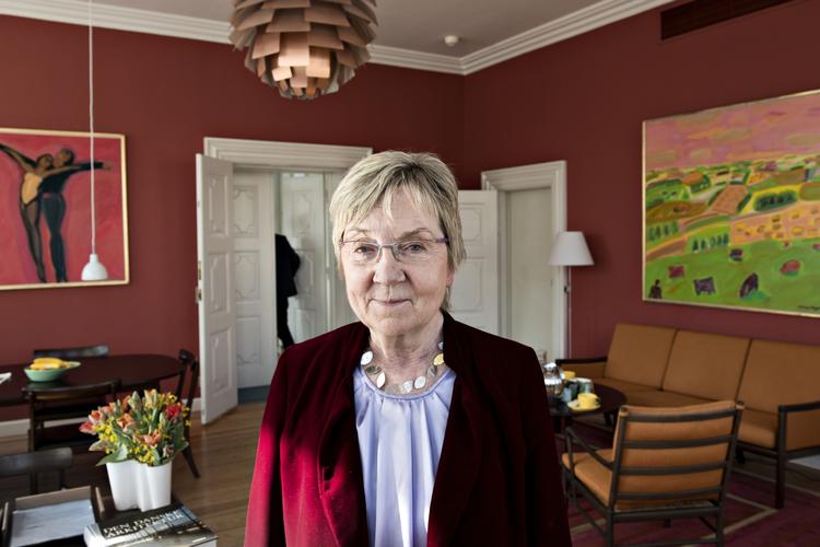 POLITIK. Marianne Jelved blandede sig i dag i lærer-konflikten, men det var satirisk ment, siger hun nu. Arkivfoto. 