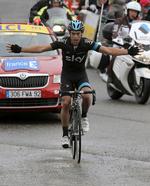 Vinder. Porte vandt dagens etape, der sluttede opad, med 26 sekunder foran russeren Denis Menchov fra Katusha, og samlet er Porte 32 sekunder foran amerikanske Andrew Talansky fra Garmin-Sharp. 