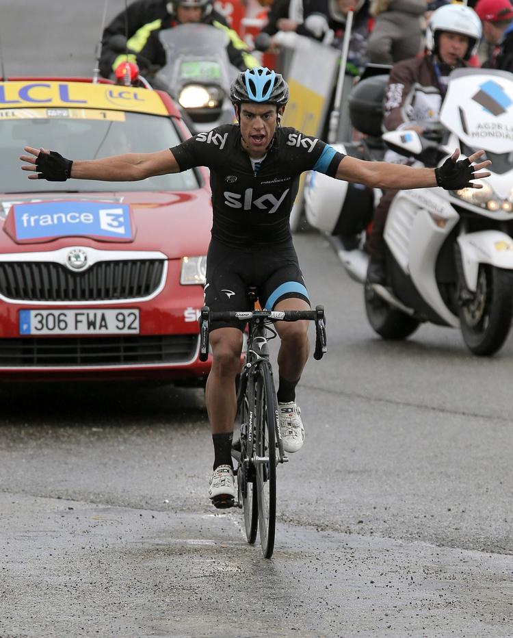 Vinder. Porte vandt dagens etape, der sluttede opad, med 26 sekunder foran russeren Denis Menchov fra Katusha, og samlet er Porte 32 sekunder foran amerikanske Andrew Talansky fra Garmin-Sharp. 
