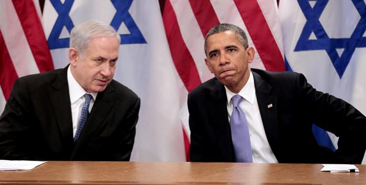 Afslag. Obama har takket nej til Netanyahus invitation til at tale i det israelske parlament. Her ses de to statsledere til et møde i FN. 