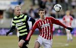 MÅLLØS. I onsdags scorede Nicklas Helenius to gange, men i dag kunne hverken han eller nogle af de øvrige. 