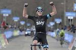 Førende. Med to etaper tilbage fører Chris Froome sammenlagt i Tirreno-Adriatico. 
