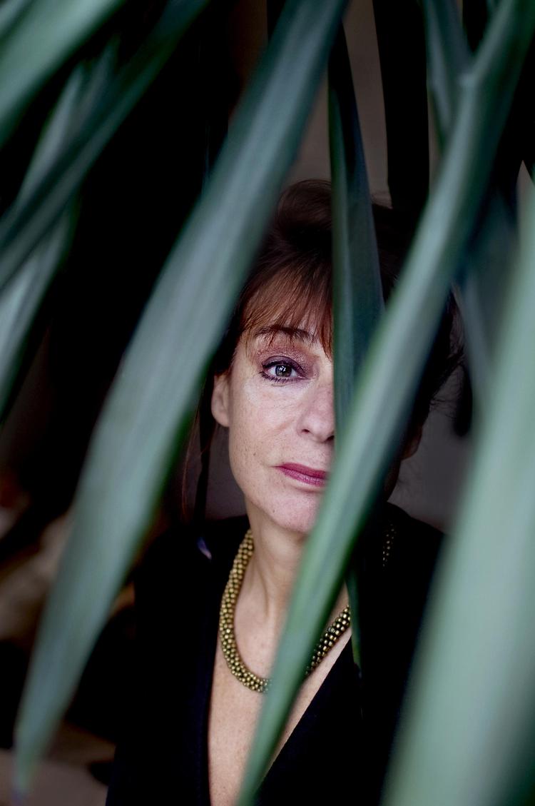 Grøn. Liz Jensen er klar  med økokrimien 'De ubudne'. 