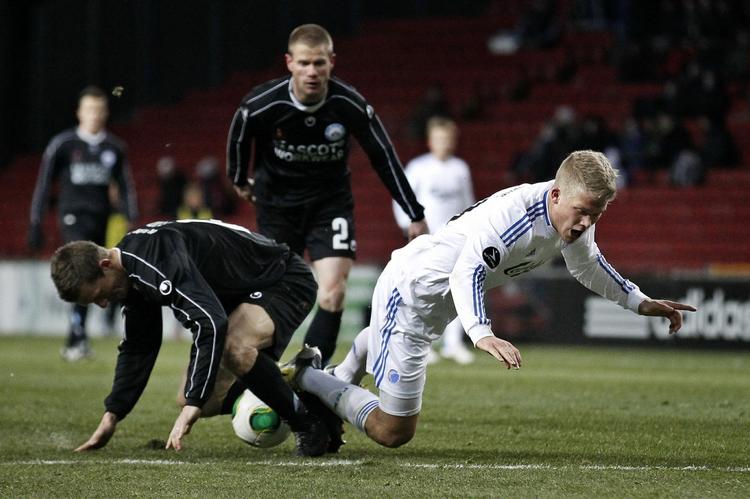 Ustoppelig. Fire mål har Andreas Cornelius scoret i FCK's to kampe mod Silkeborg. 
