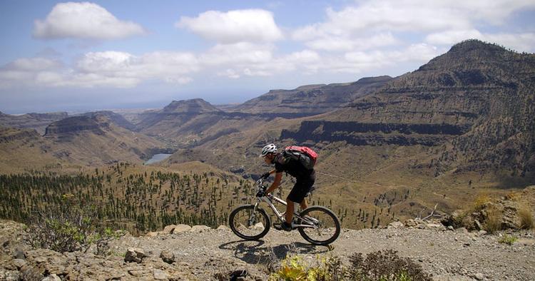 Natur. Gran Canarias bjerge er fantastiske områder at vandre og cykle i. 