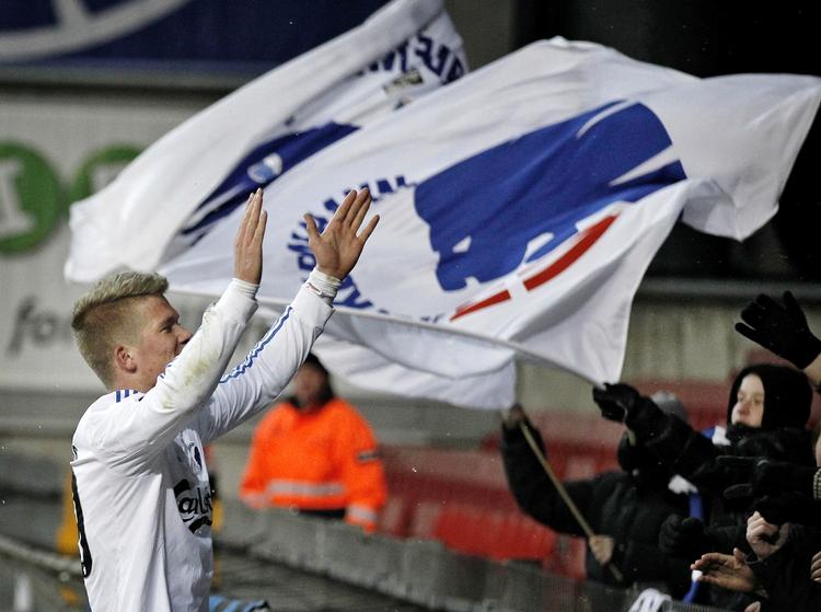 Topscorer. I løbet af de seneste otte måneder har Andreas Cornelius scoret 16 mål, men han har kun én Superligakamp tilbage som teenager. 