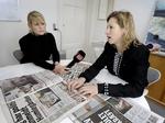 Valgløfte. Sophie Hæstorp Andersen (til højre) bliver Socialdemokraternes spidskandidat til regionsvalget i eftermiddag. 