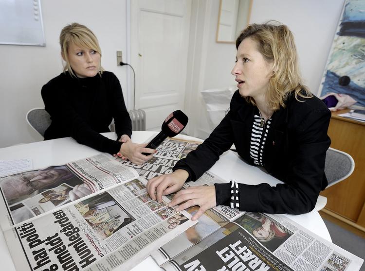 Valgløfte. Sophie Hæstorp Andersen (til højre) bliver Socialdemokraternes spidskandidat til regionsvalget i eftermiddag. 
