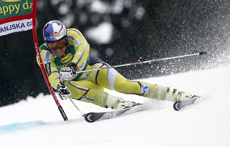 hurtigst. Dagens aflysning var både godt og skidt for Aksel Lund Svindal, der vandt styrtløbscuppen, men mistede chancen for at hente ind på  Marcel Hirscher. 