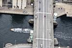 Trafik. SF og Konservative er uenige om, hvilken slags trafikanter, der skal have forrang på Knippelsbro. Sagen sendes til afstemning torsdag i Borgerrepræsentationen. 