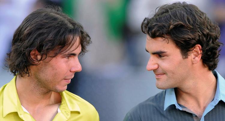 Klassiker. Nok er kampene mellem Rafael Nadal  (tv.) og Roger Federer (th.) allerede en moderne tennisklassiker, men 28 indbyrdes kampe er for ingen ting at regne i forhold til Ken Rosewall og Pacnho Gonzales, der fra 1959 til 1970 mødte hinanden 182 gange. 
