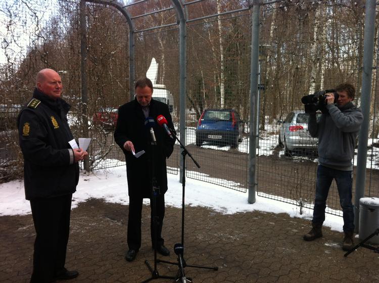 AKTION. Politiet er tilfreds med aktionen, hvor 40 adresser og lokationer blev endevendt. 