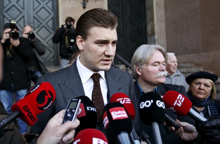 disciplin. Nicklas Bendtner efter dommen i byretten i København. 