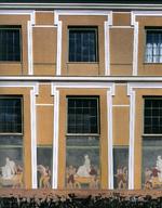 Organisk. Vinduesramme, mur, rytme, proportion og dekoration er alt sammen en uadskillelig helhed i Thorvaldsens Museum.