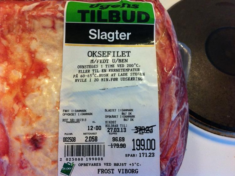 Kødskandale. Det er tilsyneladende stadig en udfordring for SuperBest at mærke kødet med de rigtige etiketter. 