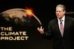 utrættelig.  Al Gore advarer ofte om de truende klimaforandringer. Her i Mexico City, 2009. Arkivfoto: AP 