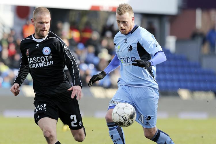 Træfsikker. Ronnie Schwartz rykkede med scoringen frem på tredjepladsen på topscorerlisten, hvor kun Andreas Cornelius (16 mål) og eks-AGF'eren Aron Johannsson (14) er foran ham. 