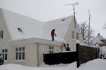 oprydning.  Hele landet kan vente sne i dyngevis de kommende dage. (arkivfoto) 