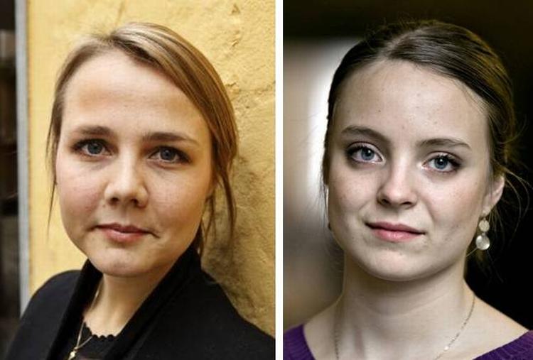 Farveller. Det er de unge kræfter, der ikke længere føler det samme fællesskab med SF som før. Jesper Petersen, Emilie Turunen (tv) og Nanna Westerby (th) har fundet ud af, de er mere socialdemokratiske end folkesocialistiske. 