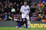 ærkerivaler. Real Madrids vice-anfører Sergio Ramos mener aldrig, man får Lionel Messi (nederst) at se i en Real Madrid-trøje. 