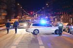 Lukket. Politiet afspærrede Frederiksborgvej efter aftenens skyderi. 