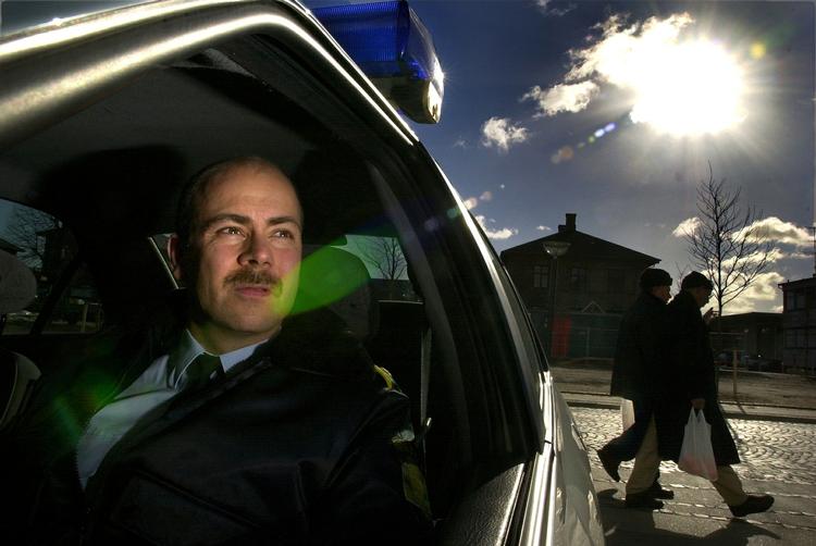 KRITIK. Formanden for Københavns Politiforening, Claus Oxfeldt, mener, at nedskæringerne vil svække politiet kraftigt. 