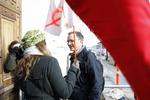 Forhandlinger. Anders Bondo Christensen foran Forligsinstitutionen i eftermiddags. 