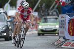 Talent. Sebastian Lander - der her ses under sidste års Post Danmark Rundt - er kommet op i den store liga i år som hjælper for Cadel Evans. 