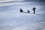 Koldt. Vinteren fortsætter hele påsken med nattefrost og sne sidst på ugen. 