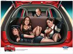 Ups. Et reklamebureau har moret sig med at lave en reklame om Silvio Berlusconi, der er kendt for sin hang til kvinder. 