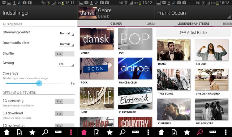 MOBILMUSIK. Den norske musikstreaming-tjeneste WiMP har nu opdateret deres Android-app, så det bliver nemmere at opdage ny musik, søge i genrer samt lytte til sange, der går over i hinanden uden afbrydelser. 